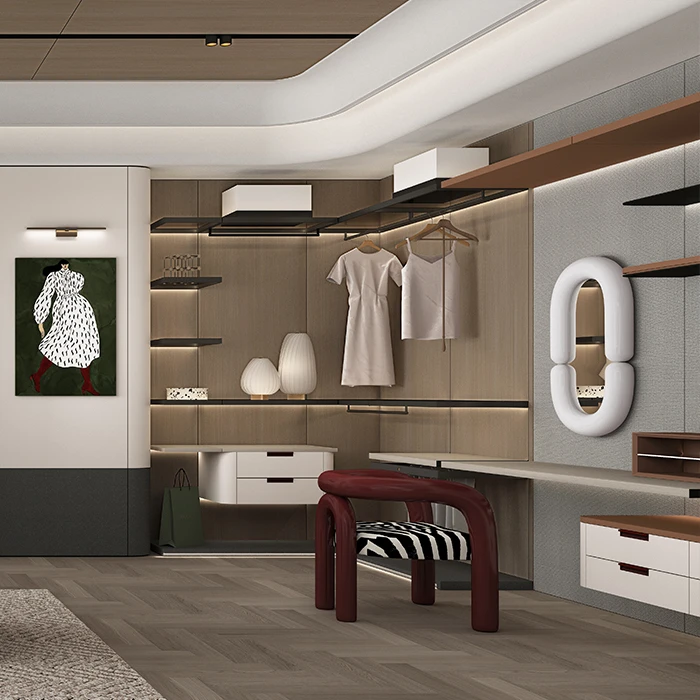 Custom Open Wardrobe