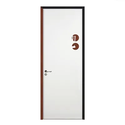 Puerta de madera compuesta